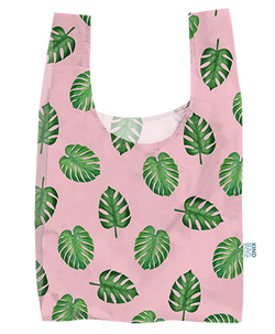 Bag  ~ Palm design 100% recycled plastic reusable shopping bag