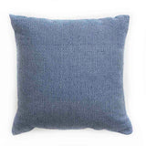 Cushion lightweight ~ Weaver Green Diamond - Navy - 45x45cm beautiful warming colour ethically produced