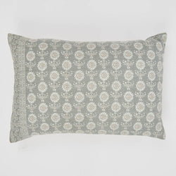 Cushion ~ Weaver Green Marigold Dove Grey cushion 100% recycled 60 x 40cm