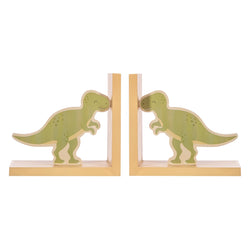 Kids ~ Heart629 T-Rex Green Bookends