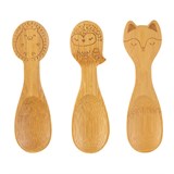 Spoons ~ JQY001 WOODLAND BABY BAMBOO SPOONS - SET OF 3