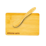 Butter board ~ JQY043 Bamboo Butter Board & Knife