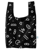 Bag  ~ Pacman design 100% recycled plastic reusable shopping bag