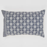 Cushion ~ Weaver Green Marigold Navy cushion 100% recycled 60 x 40cm