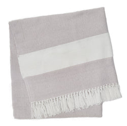 Blanket throw ~ Hammam - Shell - 100% recycled environmentally friendly