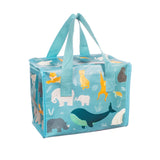 Back View Cool Bag ~ TOTE109 ENDANGERED ANIMALS LUNCH BAG