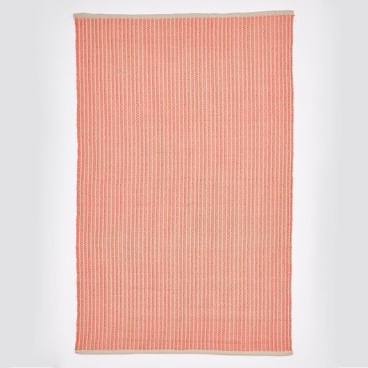 Rug ~ Weaver Green Brighton Stripe - Coral - 110 x 60cm & 150 x 90cm