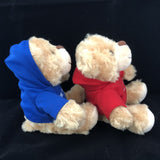 West Wittering Teddy bear with hoodie 15cm h