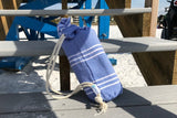 Towel &  drawstring bag ~ Hamam towel  lightweight and compact peshetal