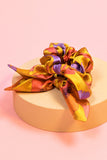 Hair Accessory ~ Powder SCR3 Scrunchies Poppy Bright Print